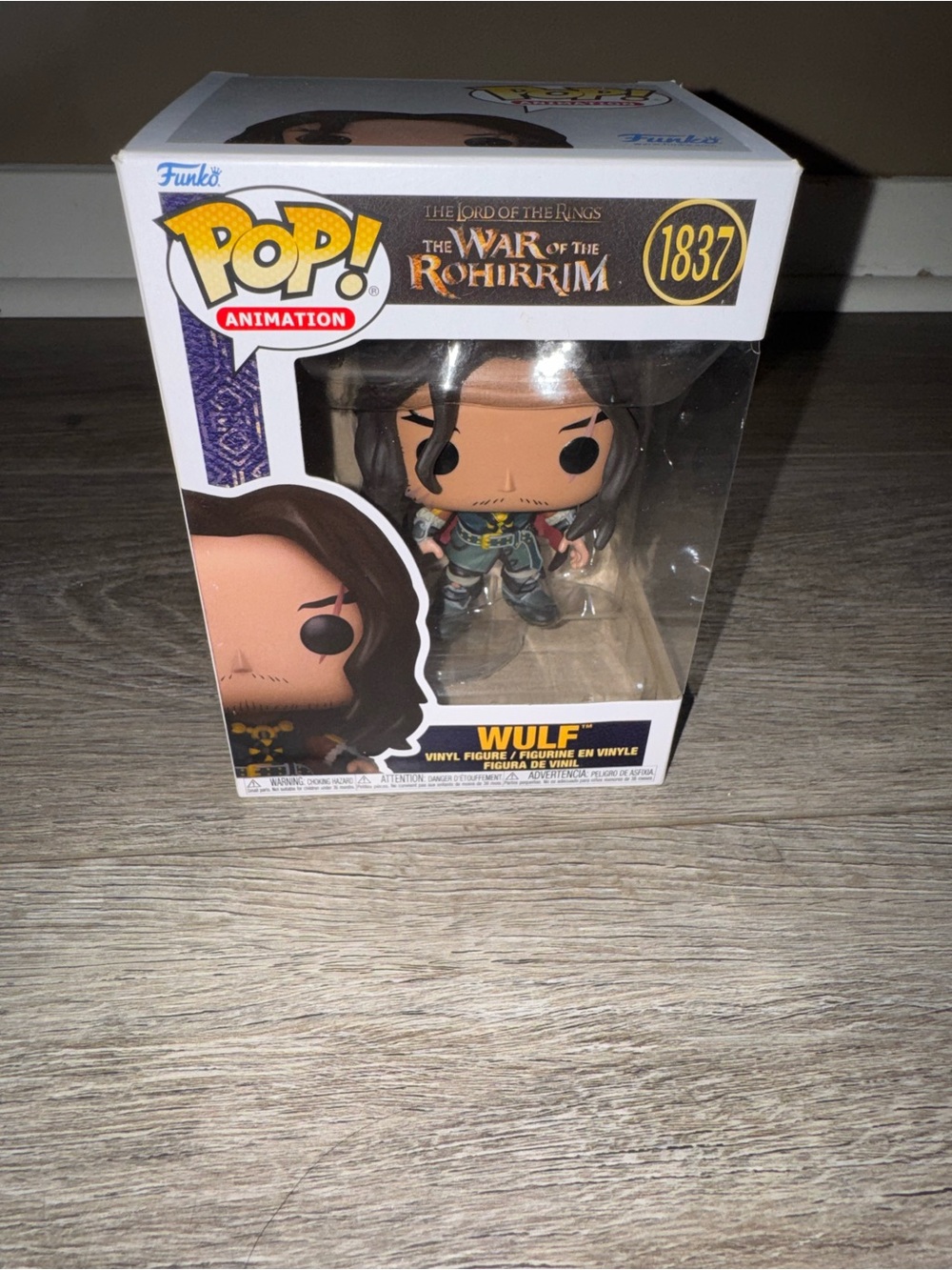 NWT Wulf Lord of the Rings Funko Pop Figure!